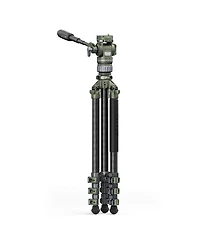 Tilta Travel Video Fluid Head with 3-Stage Carbon Fiber Tripod Legs