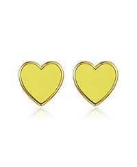 Anna Zuckerman Petit Love Studs in Yellow