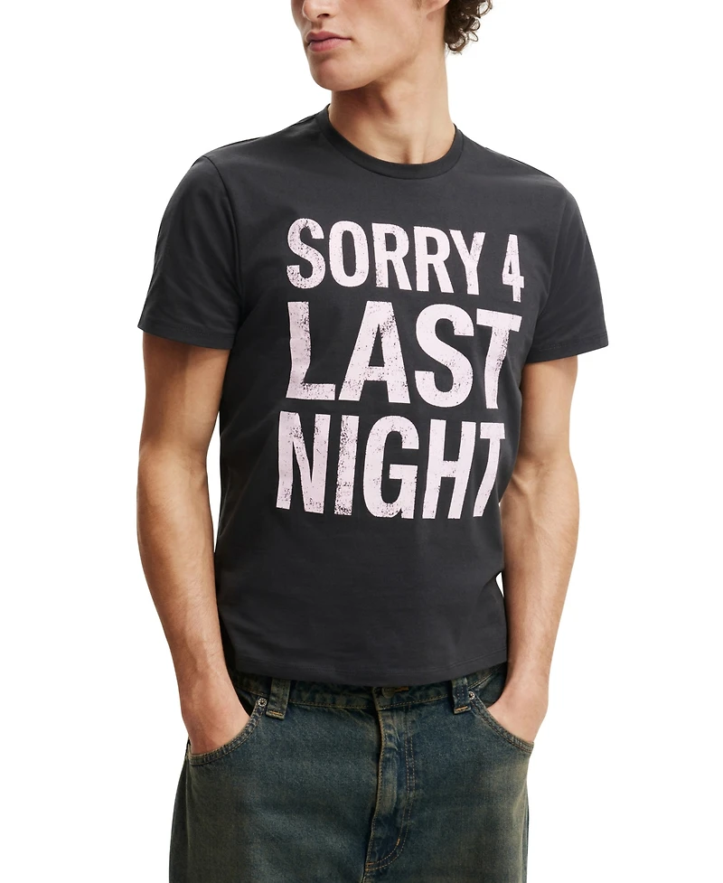 Cotton On Men's Baby Graphic T-Shirt