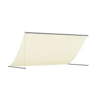 vidaXL Retractable Awning Cream