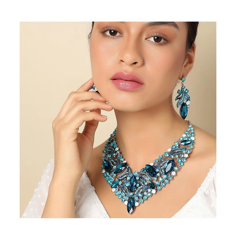 Sohi Rhinestones Jewellery Set