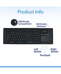 Delton M90 Medical Grade Computer Keyboard and Mouse