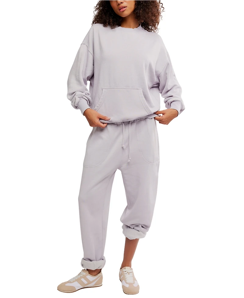 Free People Women's Slow It Down Pullover Sweatshirt
