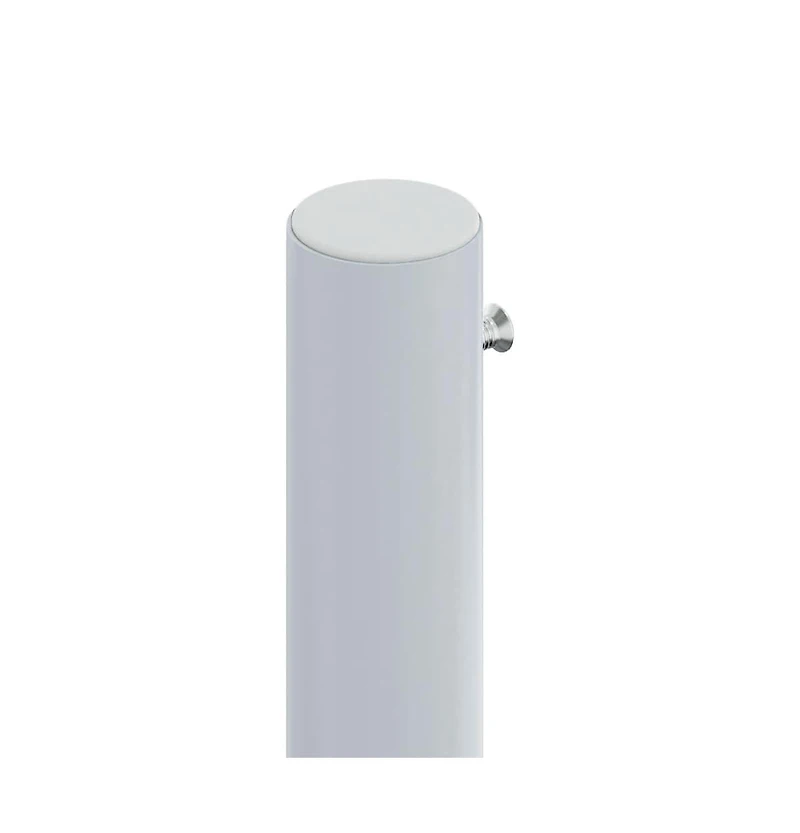 vidaXL Side Awning Cream Polyester with Pu coating, steel, aluminum Large