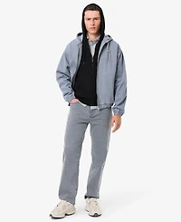 Lacoste Men's Zip-Up Fleece Hoodie