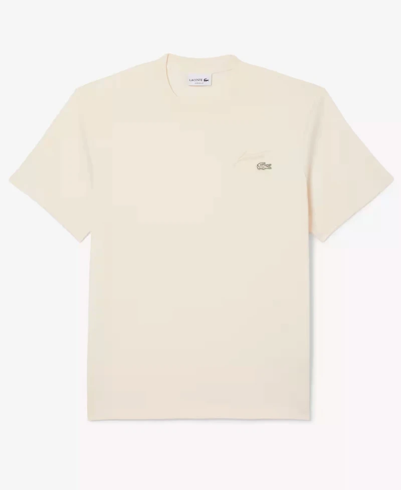 Lacoste Men's Embroidered Short Sleeves T-Shirt