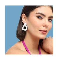 Sohi Women's Rope Drop Earrings