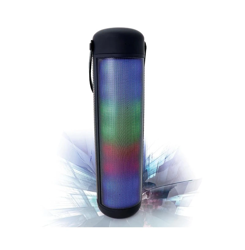 Riptunes Mini Tower Speaker w/ Asmospheric Light, and Bluetoooth