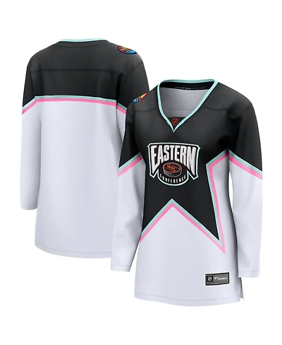Fanatics Women's Black Nhl All-Star Game Eastern Conference Breakaway Jersey