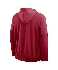 Nike Men's Cardinal Stanford Anorak Half-Zip Hoodie Jacket