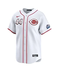 Nike Men's Elly De La Cruz White Cincinnati Reds 2025 Mlb Speedway Classic Home Replica Jersey
