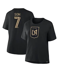 Fanatics Women's Son Heung-Min Black Lafc Name Number T-Shirt
