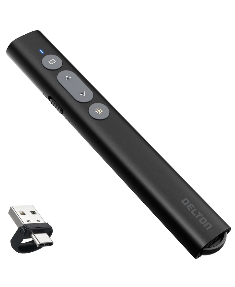 Delton LP21 Wireless Presenter Remote, Laser Pointer (DLP21)