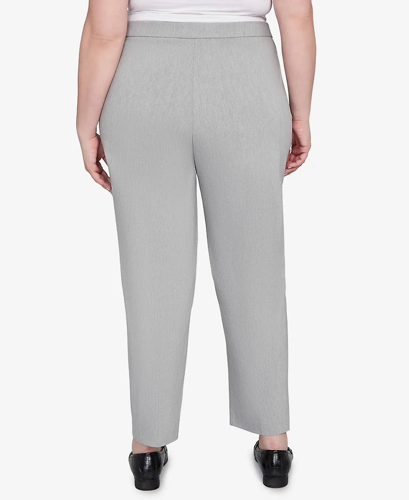 Alfred Dunner Plus Stockbridge Modern Millennium Short Length Pant