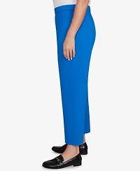 Alfred Dunner Plus Barcelona Stretch Ponte Knit Average Length Pant