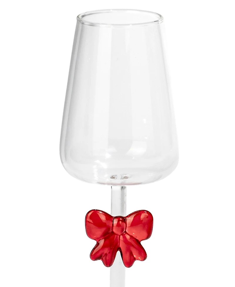 Thirstystone Bow Wine Glasses, Set of 2