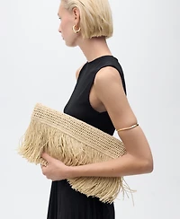 Mango Women's Combined Pleated Dress