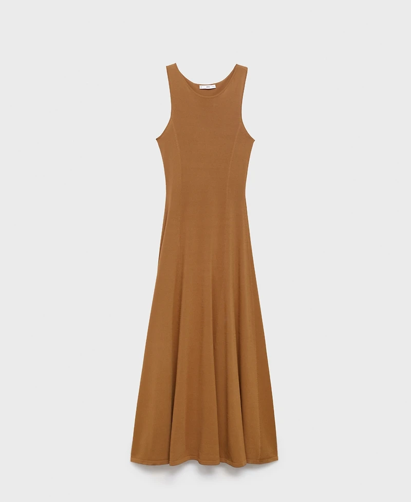 Mango Women's Knit Long Dress