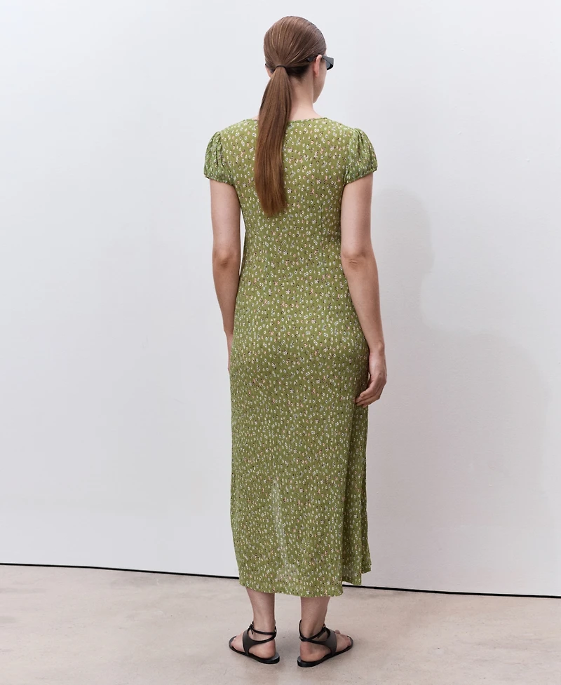 Mango Women's Floral-Print Maternity Dress