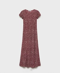 Mango Women's Floral-Print Maternity Dress