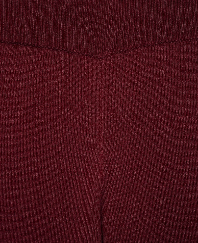 Mango Women's Straight Knitted Pants