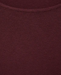 Mango Women's Long-Sleeved Fine-Knit Sweater