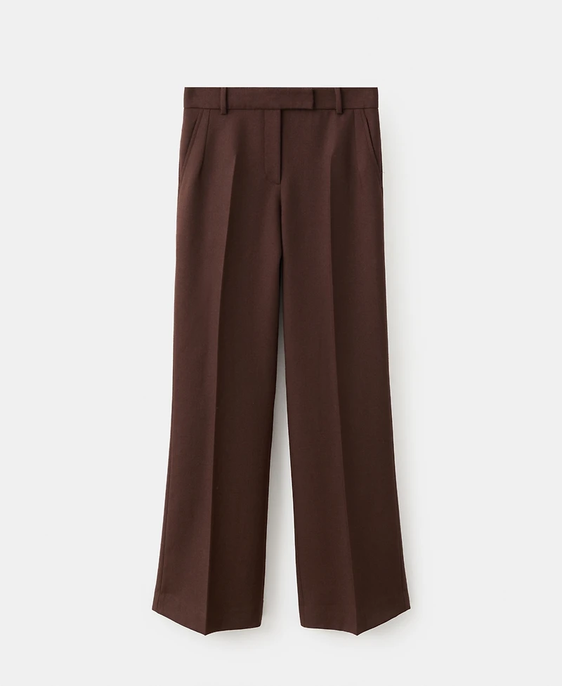 Mango Women's Wool Suit Pants