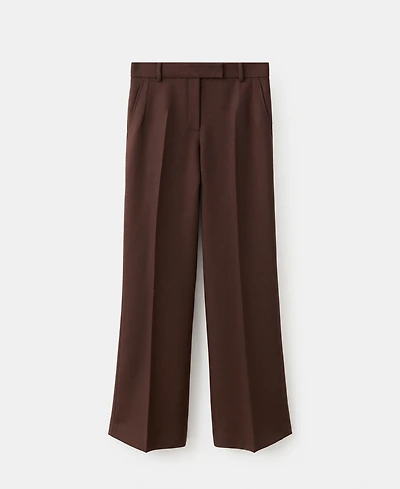 Mango Women's Wool Suit Pants
