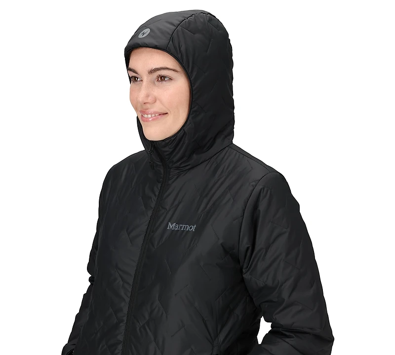 Marmot Women's Quilt Long Sleeve Fixed Hoodie