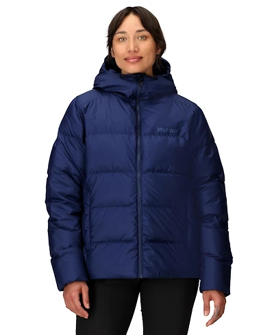 Marmot Women's Guides Big-Baffled Puffer Hooded Jacket
