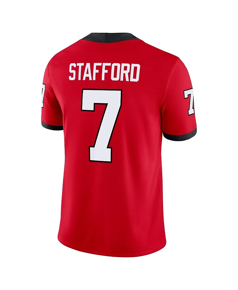Nike Men's Matthew Stafford Red Georgia Bulldogs Player Game Jersey