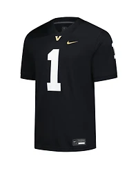 Nike Men's Black Vanderbilt Commodores Untouchable Replica Game Jersey