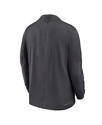 Nike Men's Anthracite Team Usa Dri-fit Half-Zip Pullover Sweatshirt