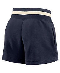 Nike Women's Navy Team Usa Phoenix Fleece High Rise Shorts