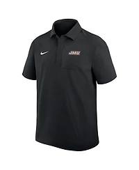 Nike Men's Black James Madison Dukes 2025 Sideline Polo Shirt