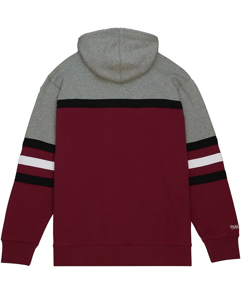 Mitchell & Ness Men's Crimson Texas A M Aggies Head Coach Pullover Hoodie