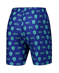 Concepts Sport Men's 2-Pack Blue Seattle Sounders Fc Record Shorts Set