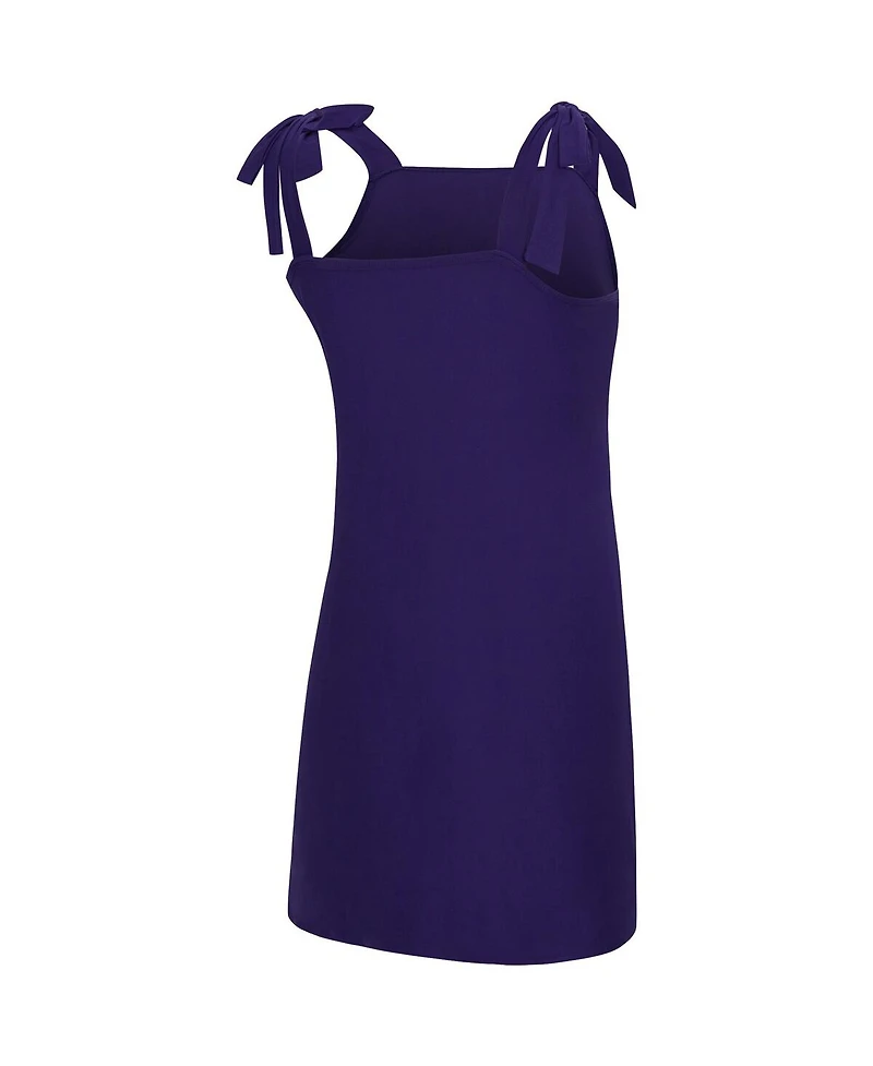 Concepts Sport Women's Purple Lsu Tigers Tie-Shoulder Nightdress