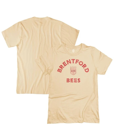 1863FC Men's Tan Brentford Fc Team Arch T-Shirt