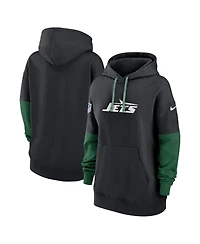 Nike Women's Black New York Jets Sideline Essential Hoodie