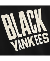 Fear of God Men's Black Yankees Negro Leagues Baseball Museum Fleece Pullover Hoodie