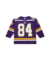Mitchell & Ness Men's Randy Moss Purple Minnesota Vikings Maxed Out Fashion Hockey Jersey