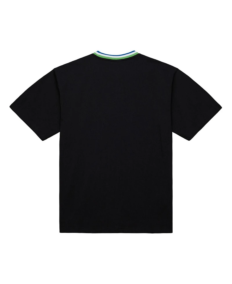 Mitchell & Ness Black Seattle Sounders Fc Playmaker T-Shirt