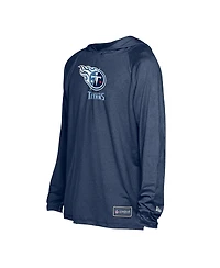 New Era Men's Navy Tennessee Titans Functional Fandom Hoodie