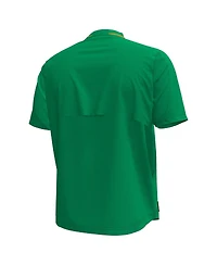 Under Armour Men's Green Notre Dame Fighting Irish Motivate Quarter-Zip Performance Sweatshirt