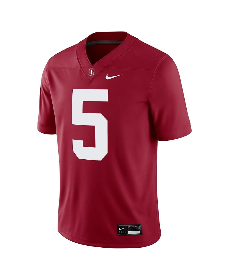Nike Men's Christian McCaffrey 5 Cardinal Stanford Alumni Player Game Jersey