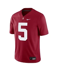 Nike Men's Christian McCaffrey 5 Cardinal Stanford Alumni Player Game Jersey