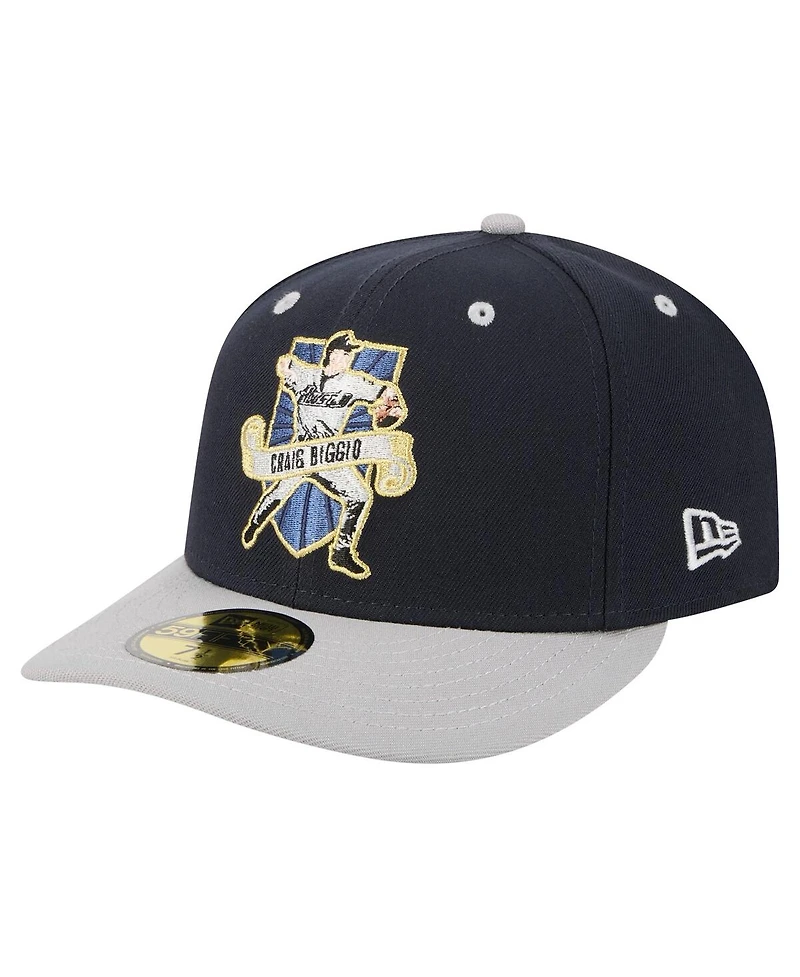 New Era Men's Craig Biggio Navy Houston Astros 59FIFTY Fitted Hat