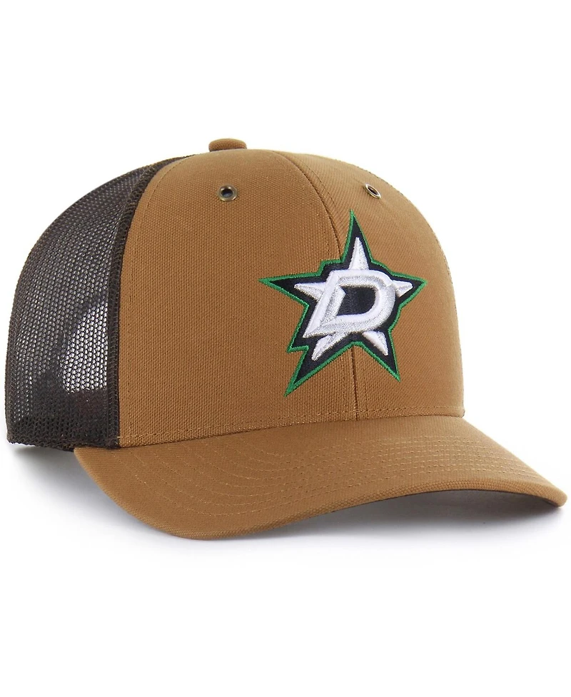 Carhartt x '47 Brand Men's Brown Dallas Stars Trucker Adjustable Hat