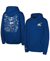 Mitchell & Ness Big Boys and Girls Royal Indianapolis Colts Blue Pie Day Hoodie